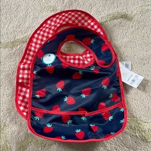 NWT Carter’s water resistant 2 pack bibs